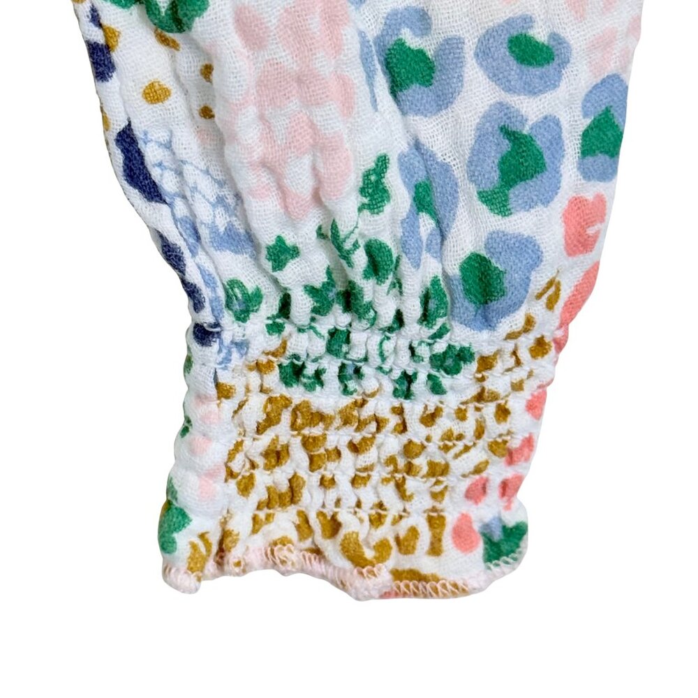 Mud Pie Baby Girls Rainbow Leopard Bodysuit - Size 3-6M - Picture 8 of 9